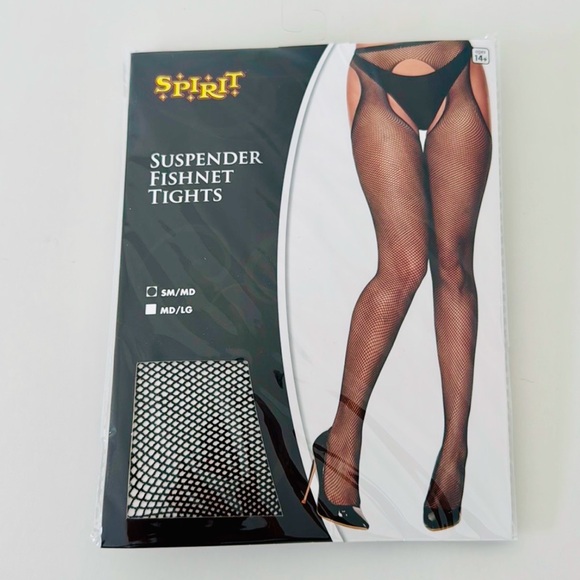Spirit Accessories - Fishnet Tights Black